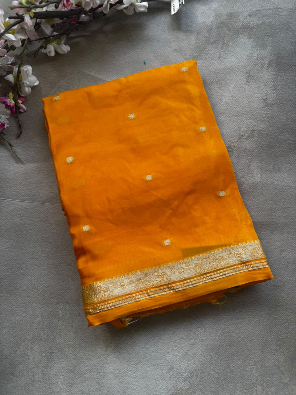 semi mysore silk yellow