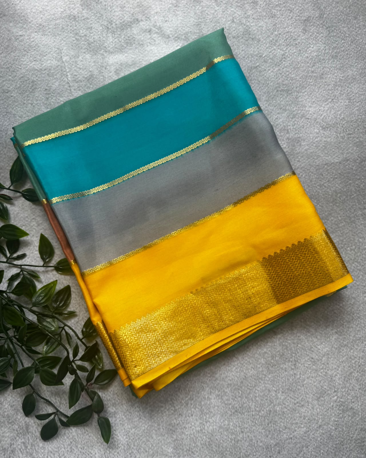 Rankart pure mysore crepe silk saree