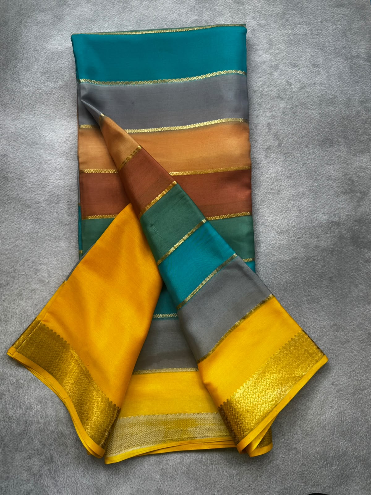 Rankart pure mysore crepe silk saree