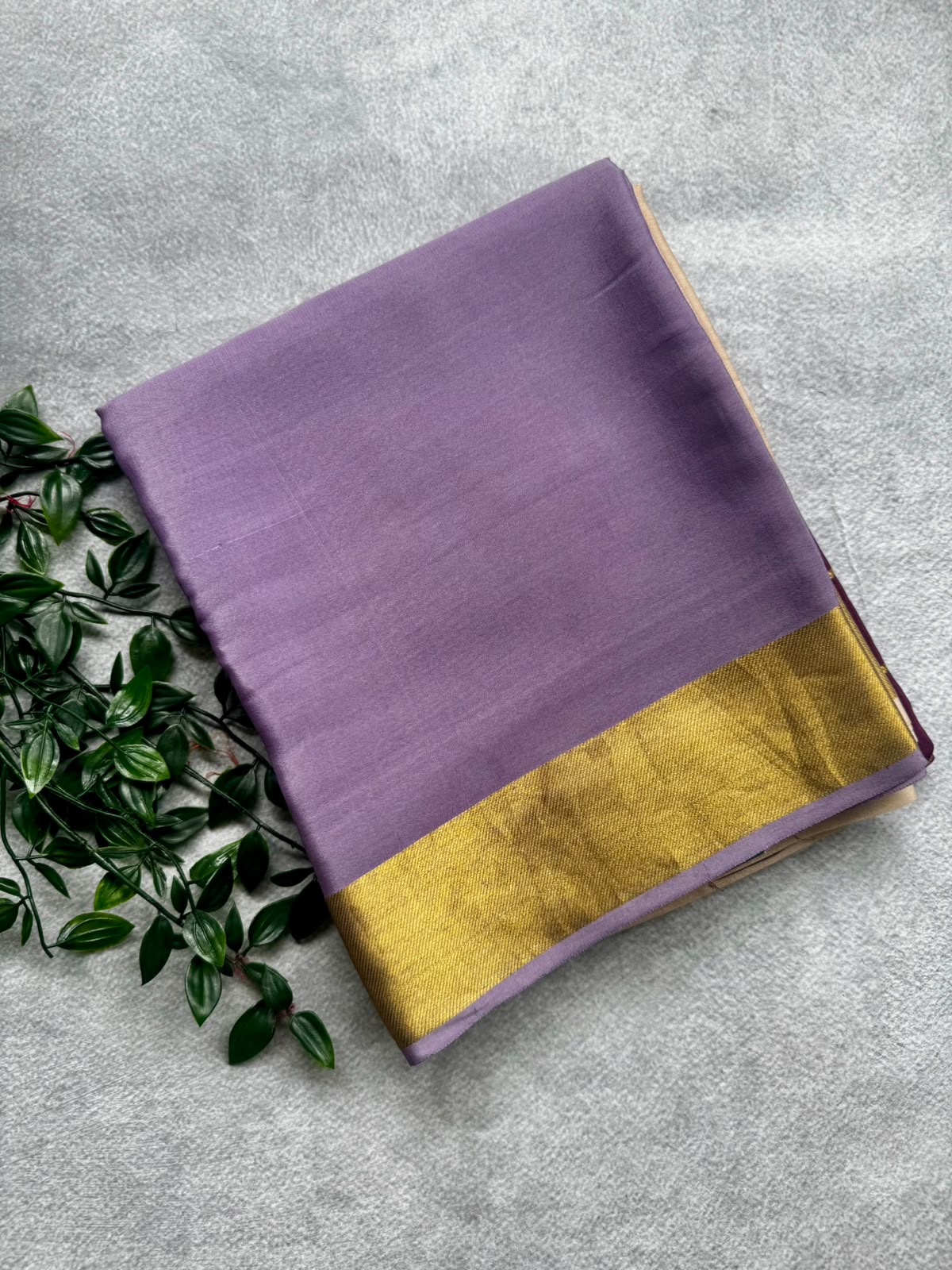 3D pure mysore crepe silk saree