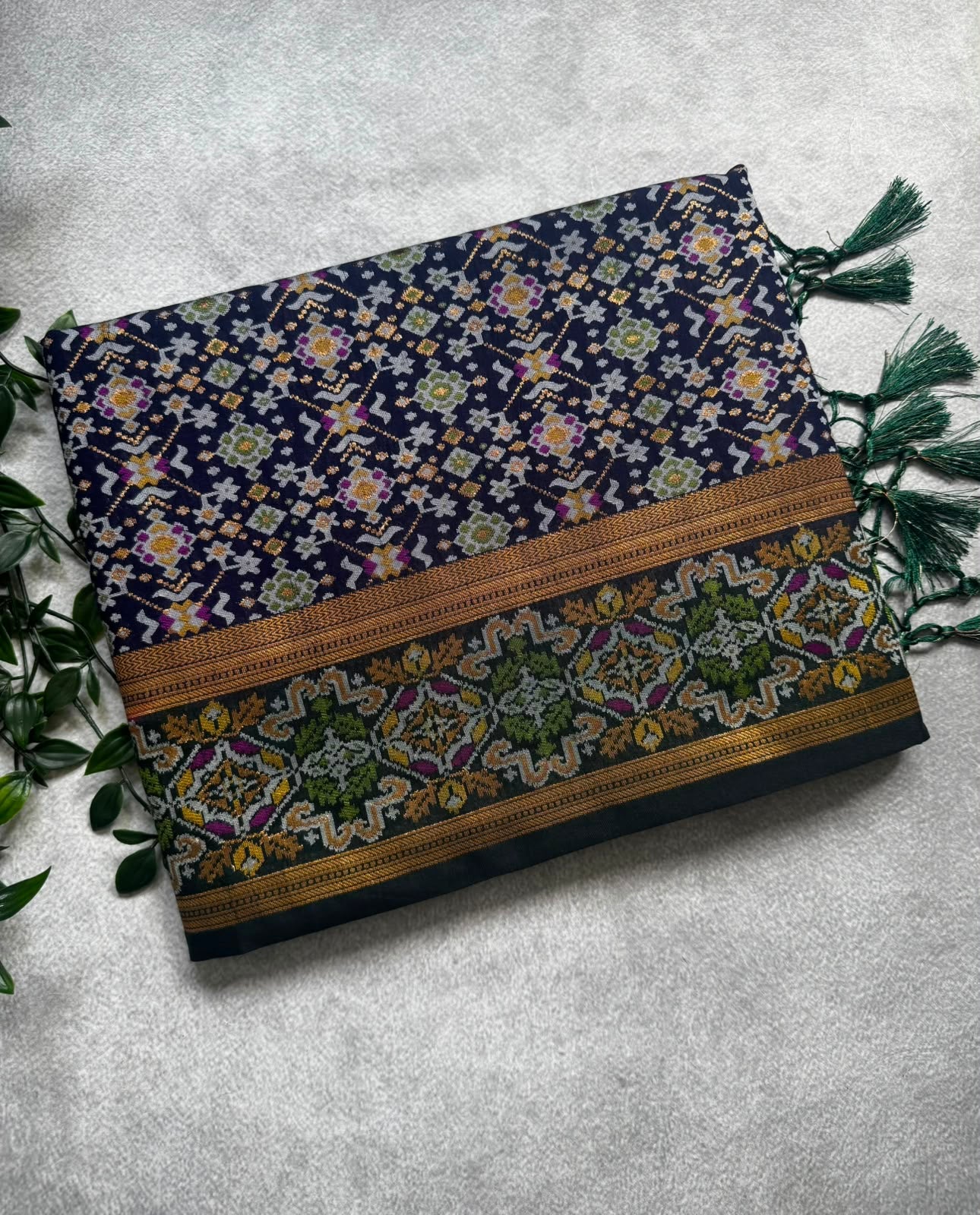 Ikkat pochampally saree