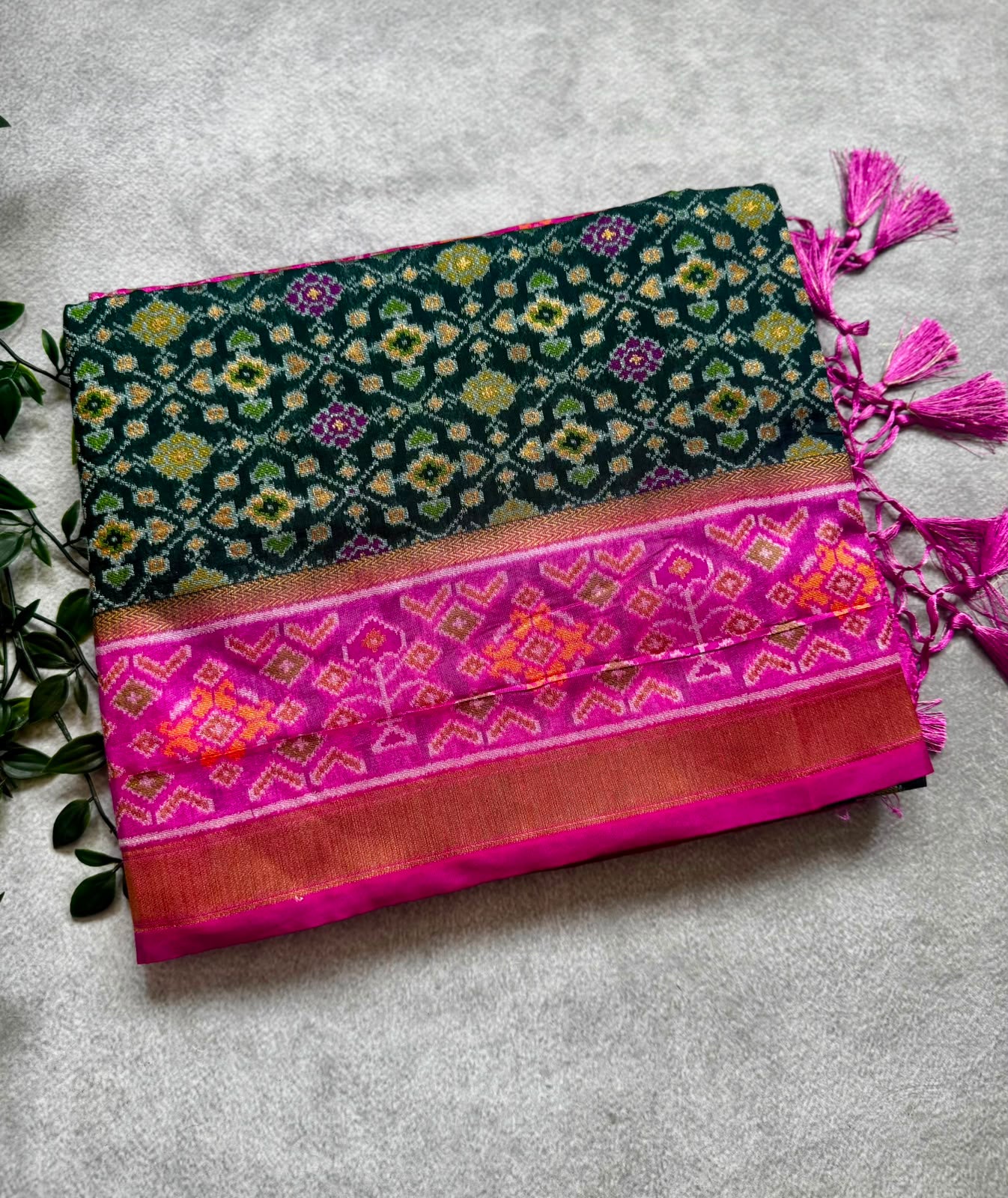 Ikkat pochampally saree
