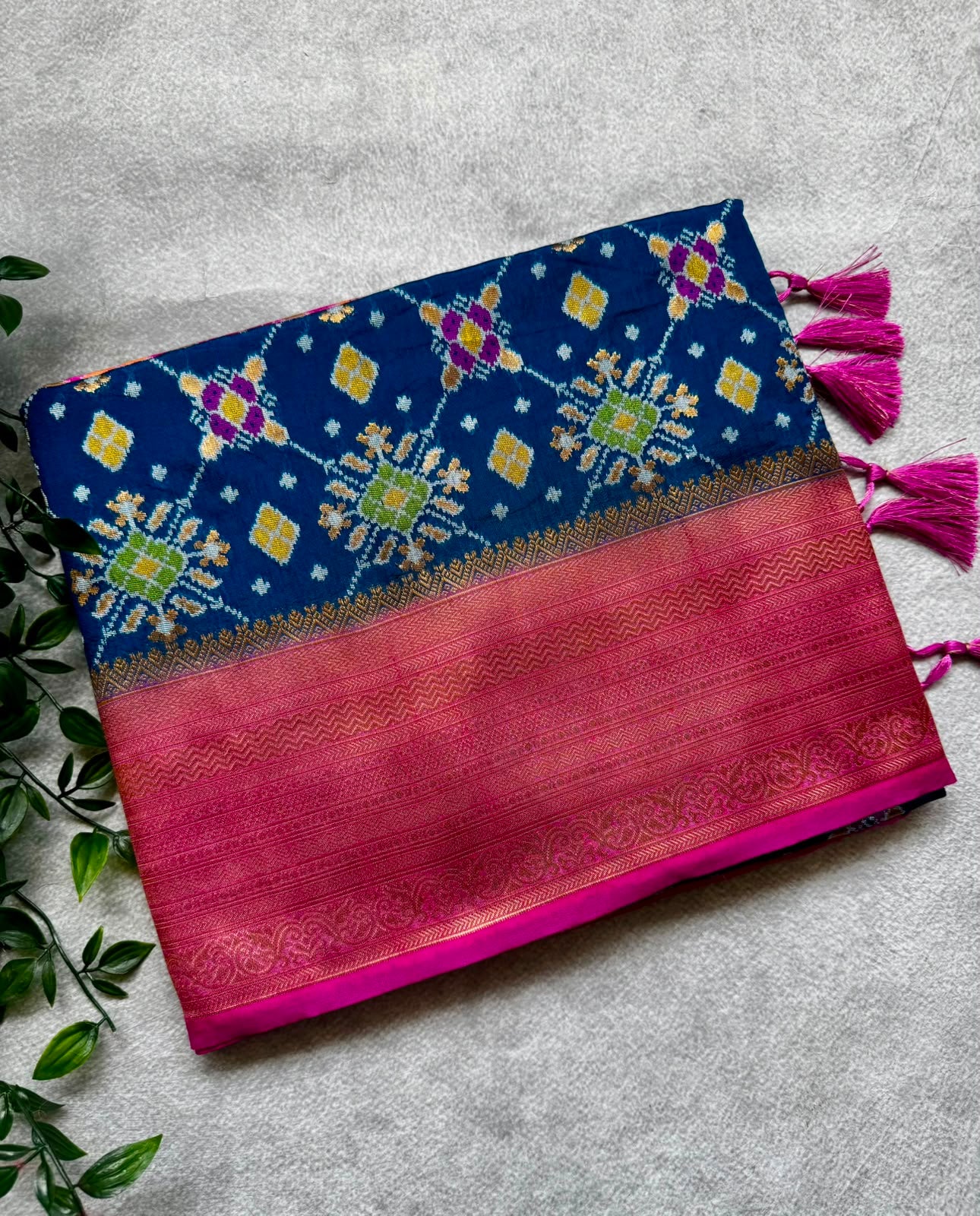 Ikkat pochampally saree