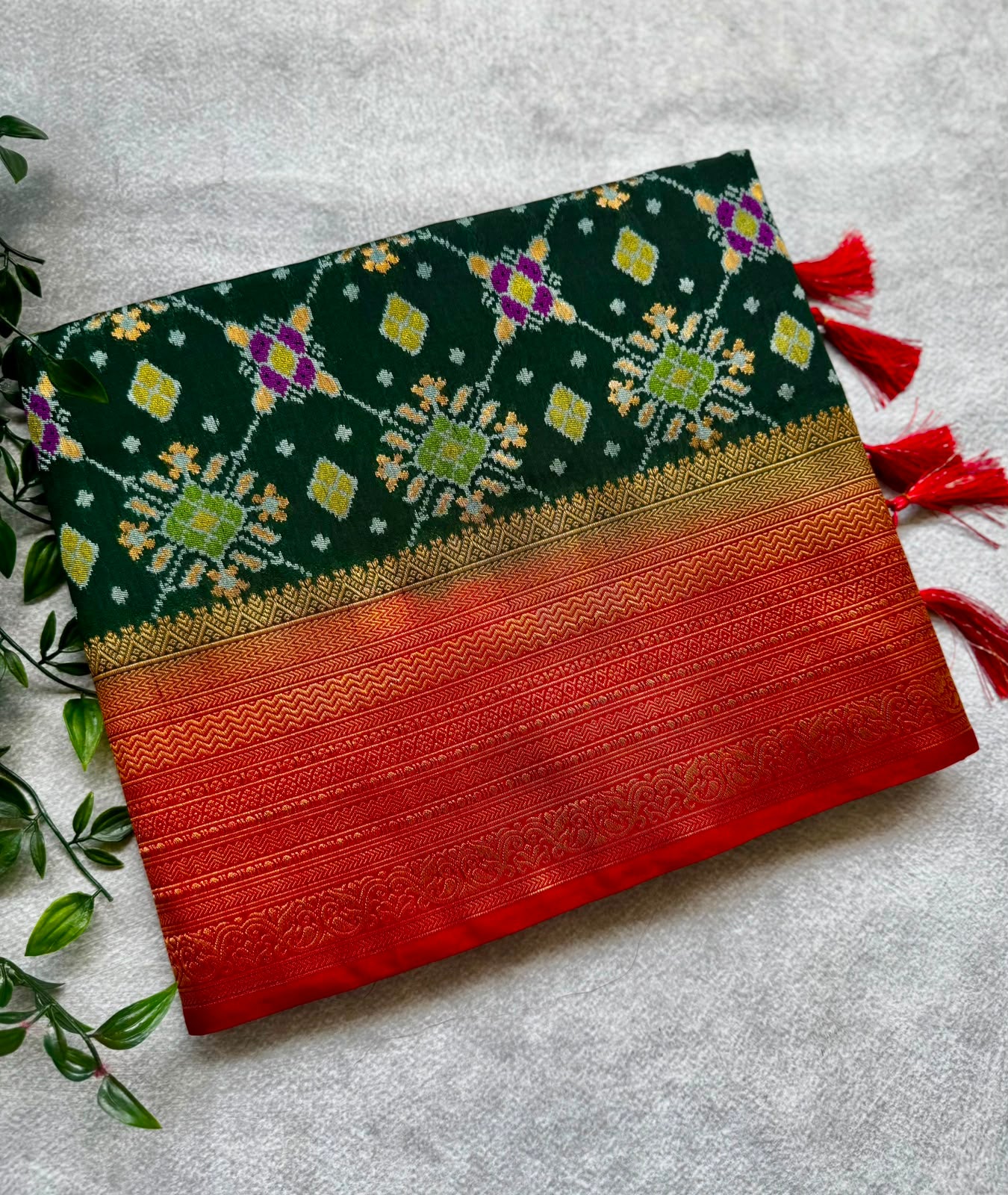 Ikkat pochampally saree