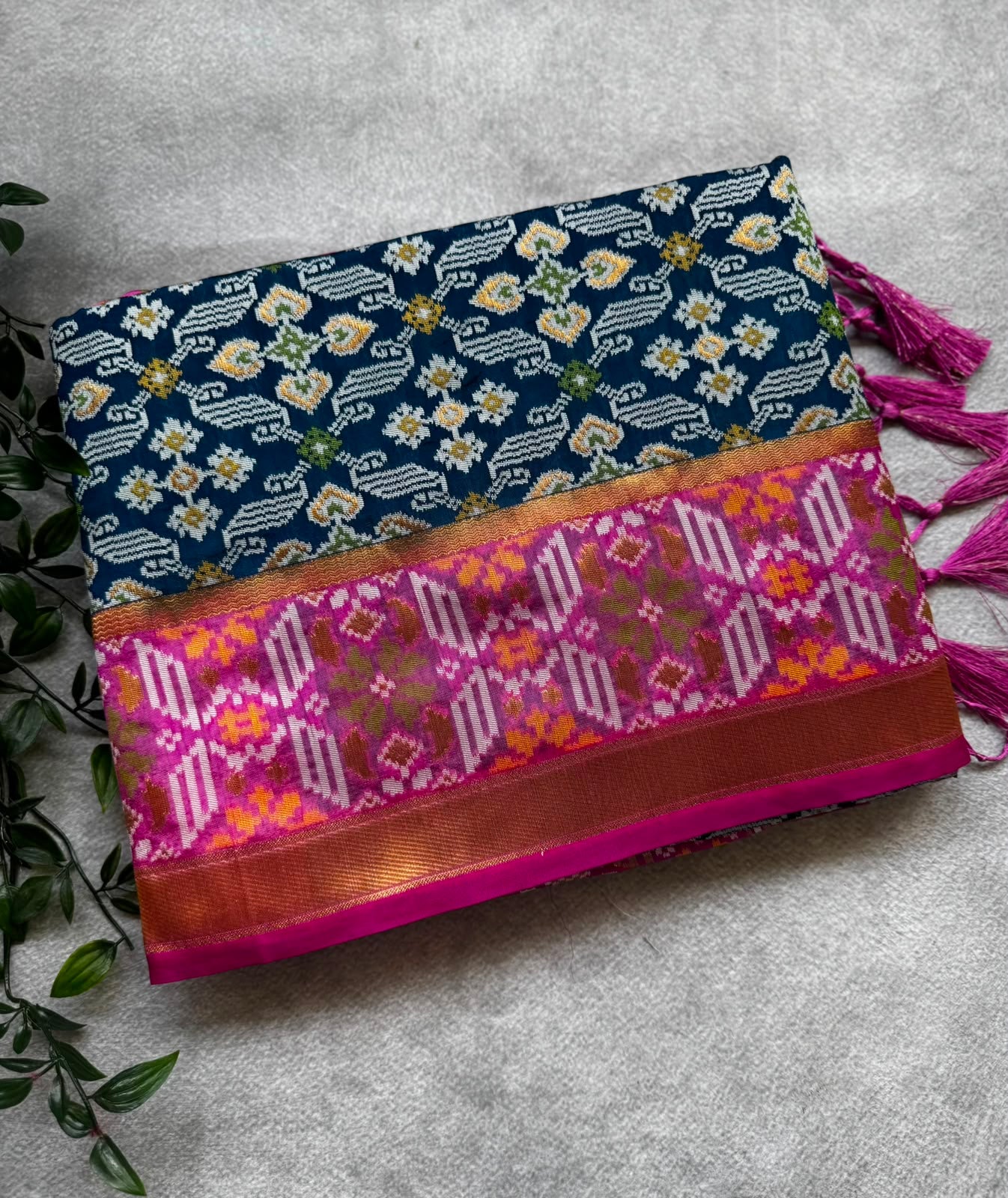 Ikkat pochampally saree