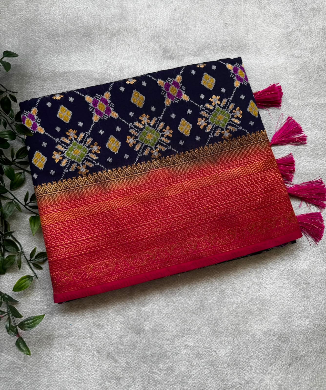 Ikkat pochampally saree