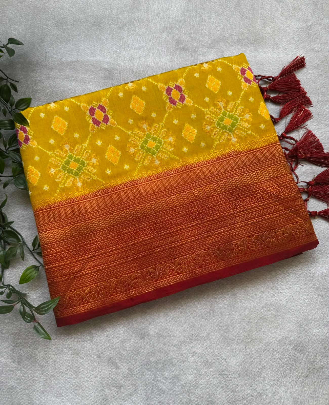 Ikkat pochampally saree