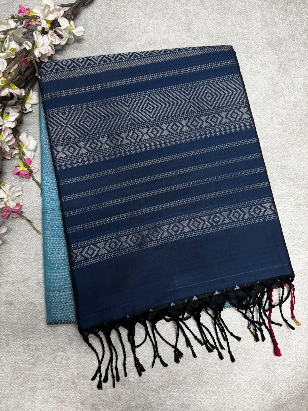 Light Blue Pure Kanchi Soft Silk 107 Saree