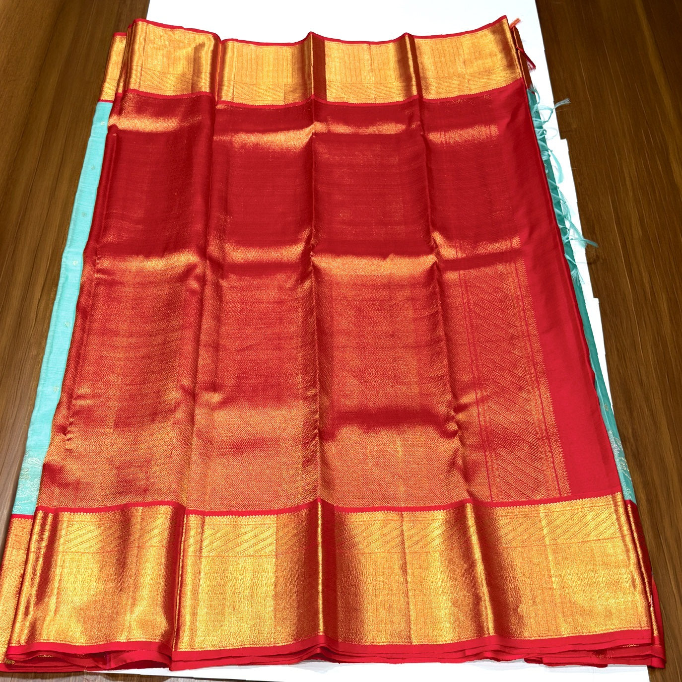 Blue Pure Kanchi Silk Saree (Swara)