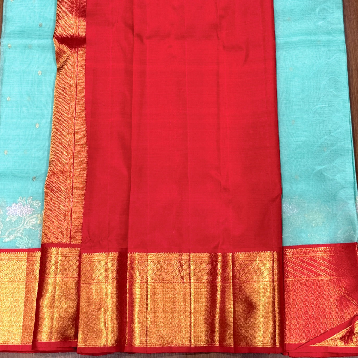Blue Pure Kanchi Silk Saree (Swara)