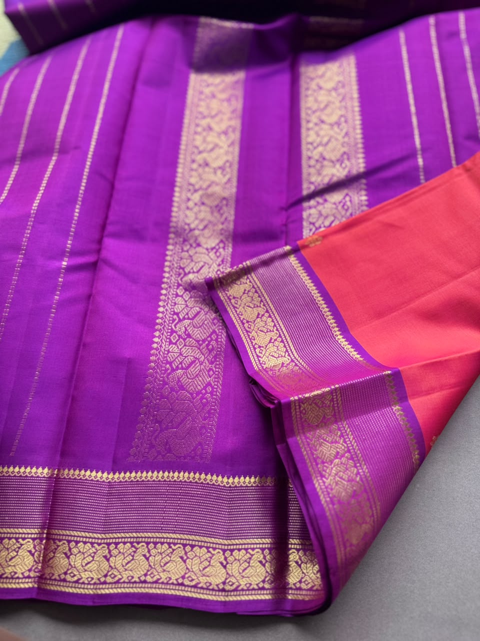 Pink Pure Kanchi Silk Saree PKS107