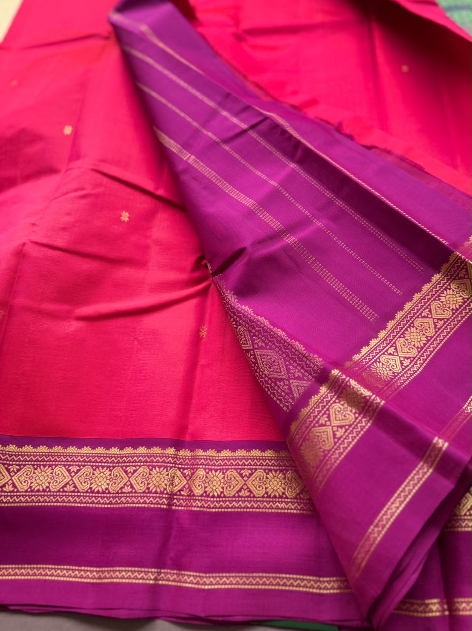 Pink Pure Kanchi Silk Saree PKS107