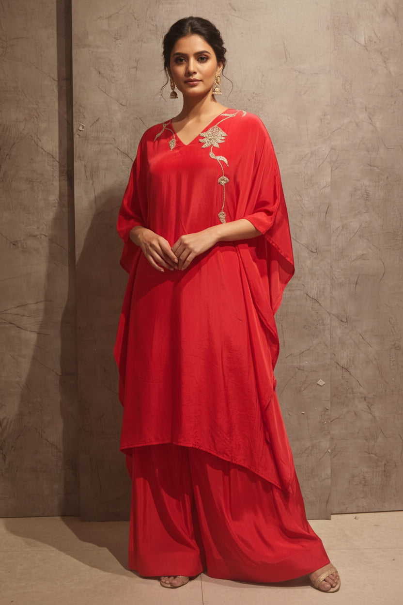 "Kafthan " Pink handwork party ware Kurtha 222