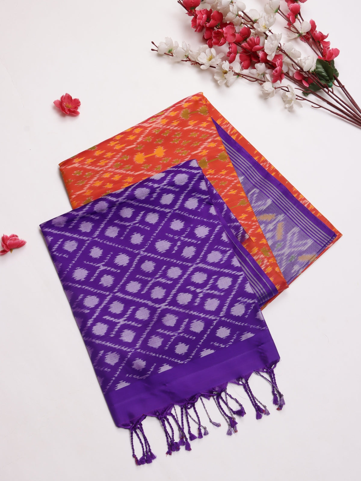 Purple Pure Kanchi Soft Silk Saree (Swara)