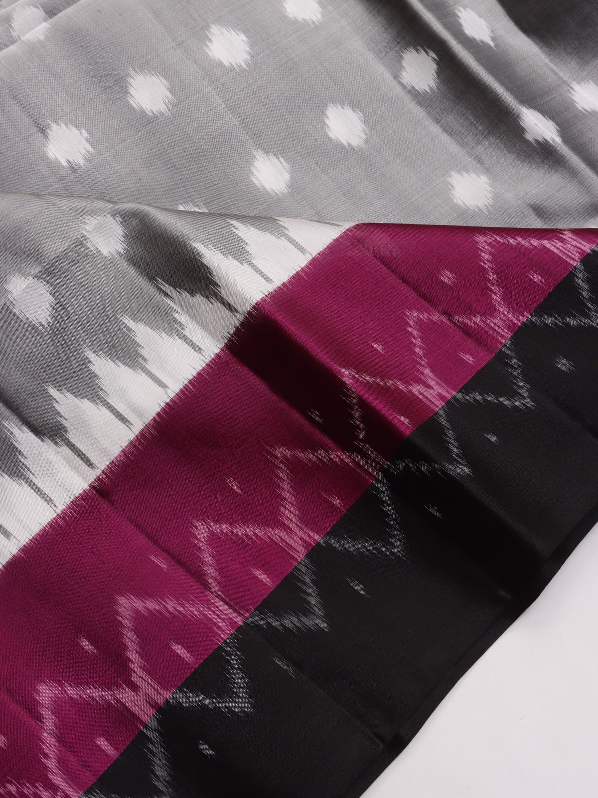 Grey Pure Kanchi Soft Silk Saree (Swara)