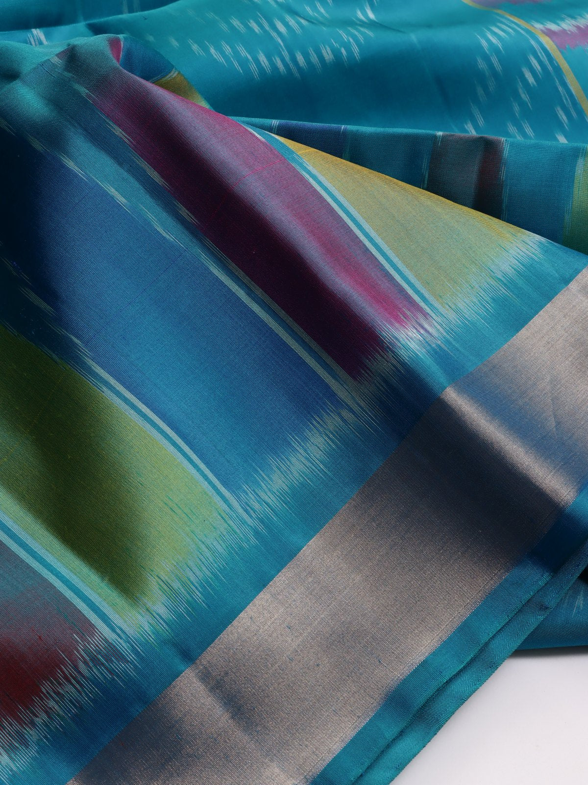 Blue Pure Kanchi Soft Silk Saree (Swara)