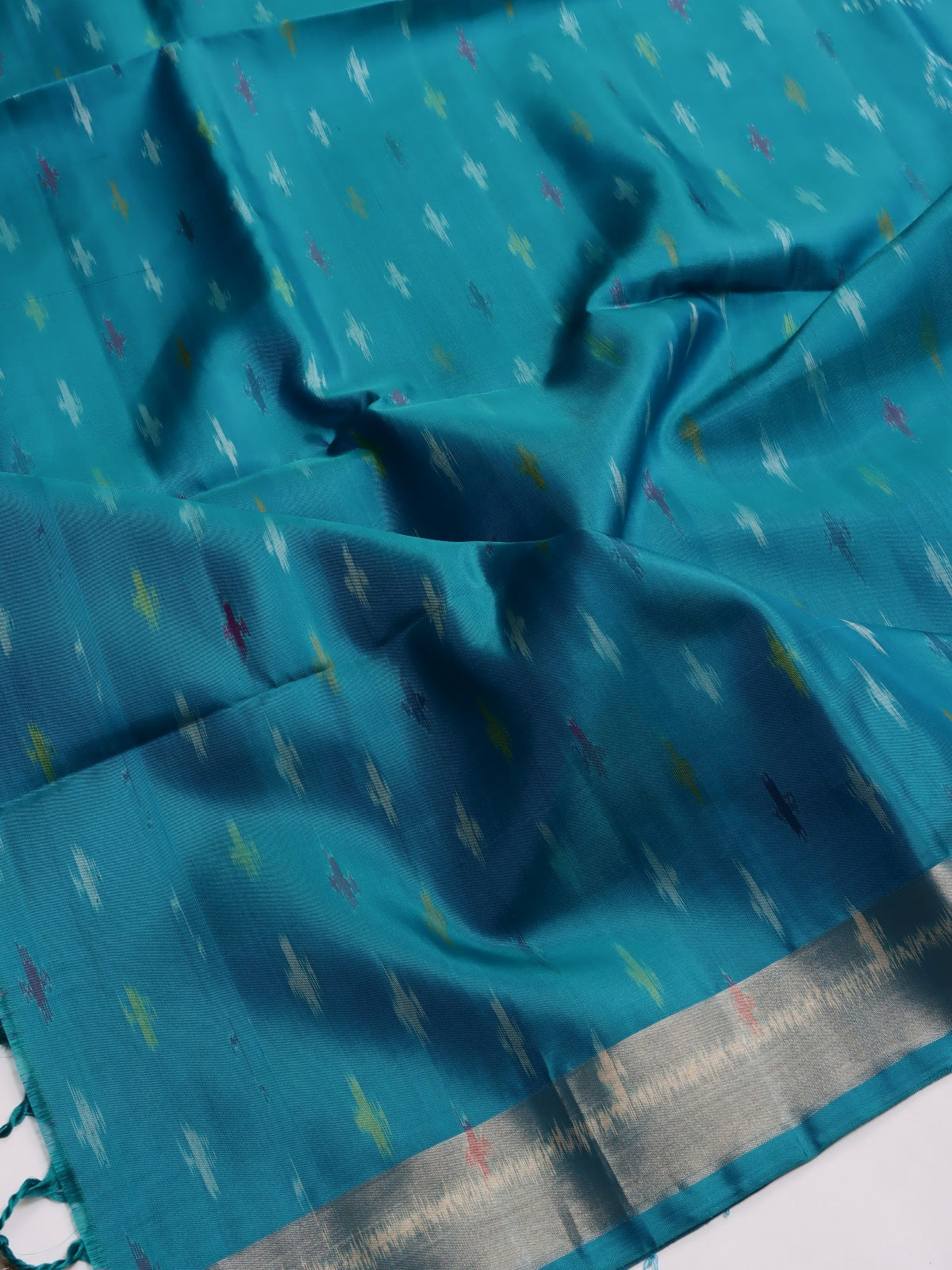 Blue Pure Kanchi Soft Silk Saree (Swara)