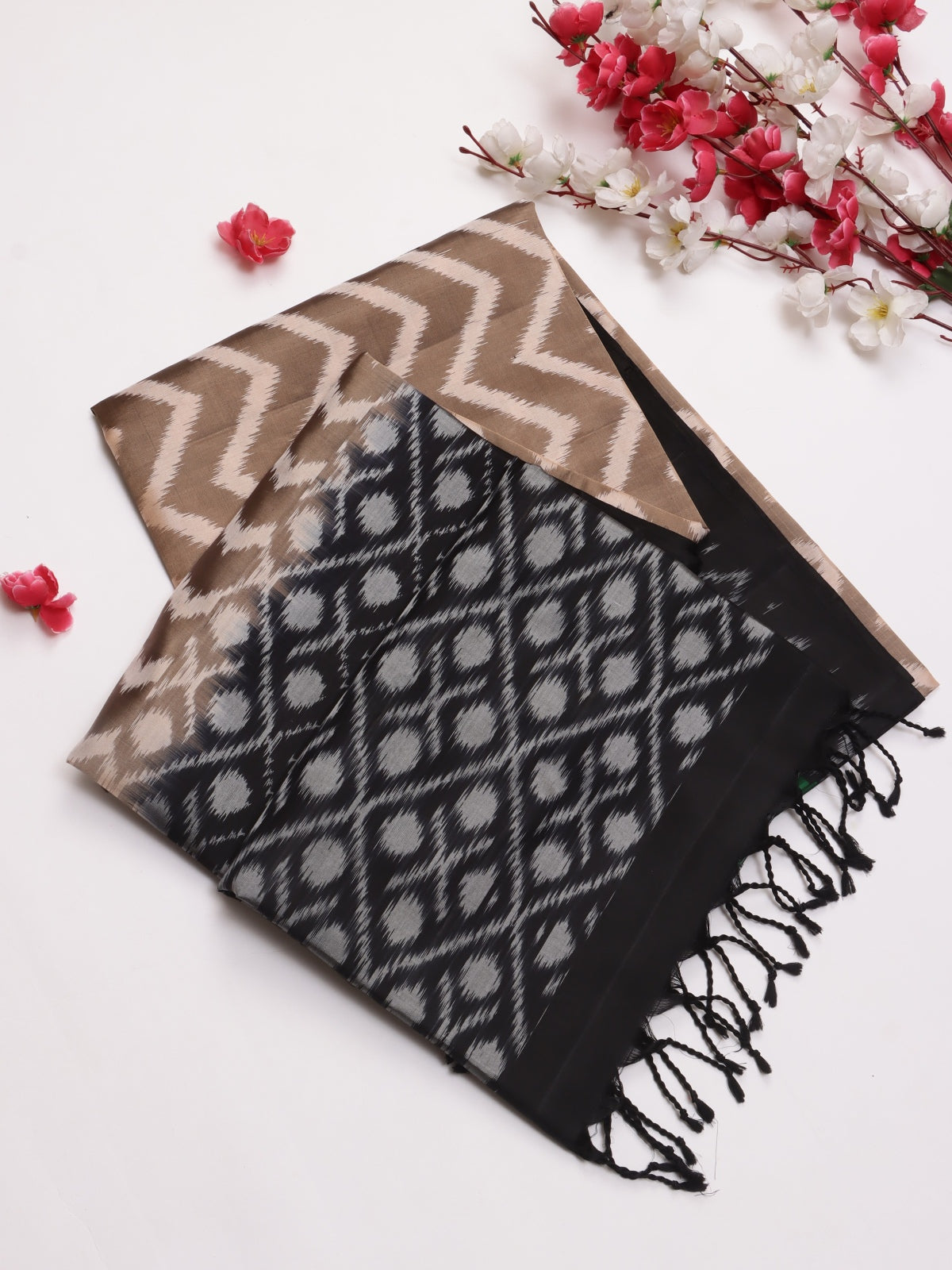 Brown Pure Kanchi Soft Silk Saree (Swara)