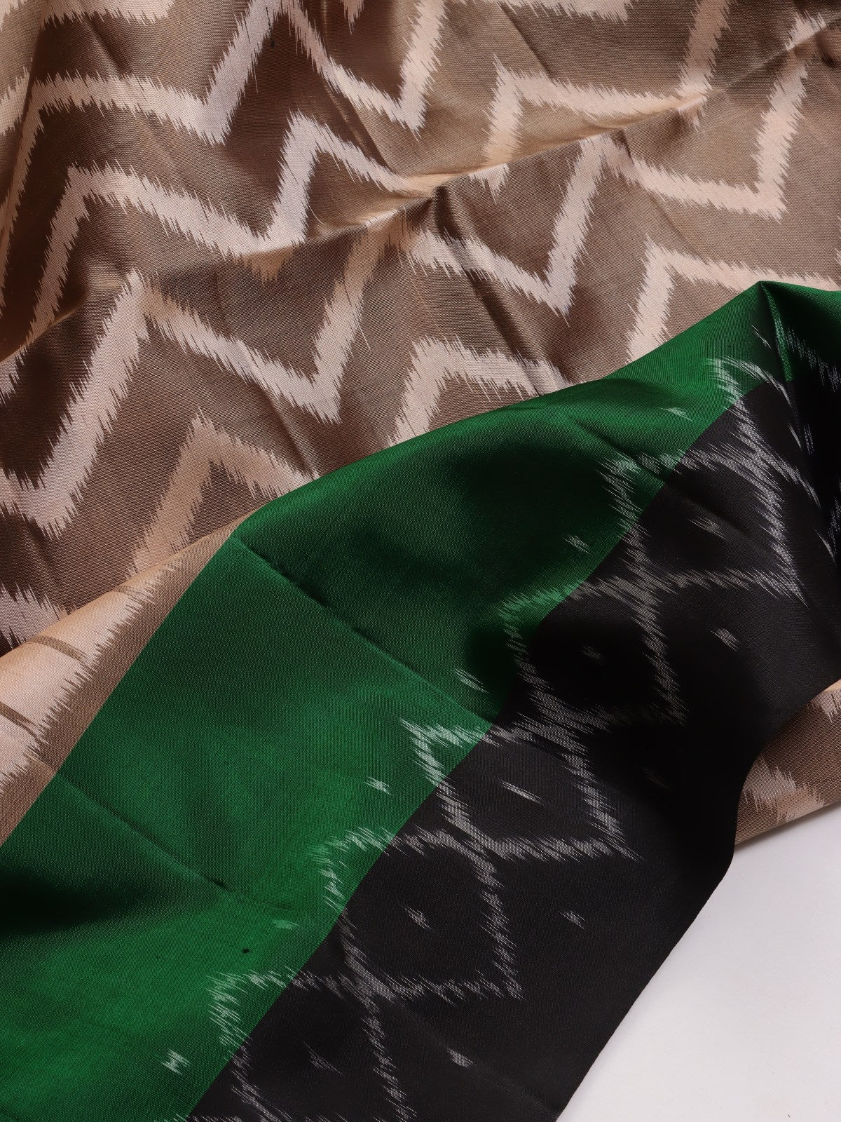 Brown Pure Kanchi Soft Silk Saree (Swara)
