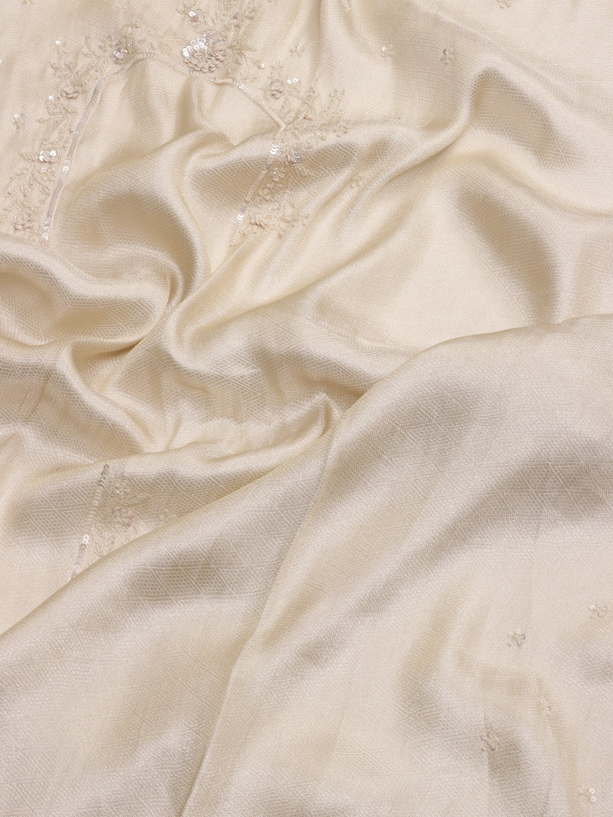 White Pure Kanchi Tissue Silk Bridal Wear Saree (Swara)