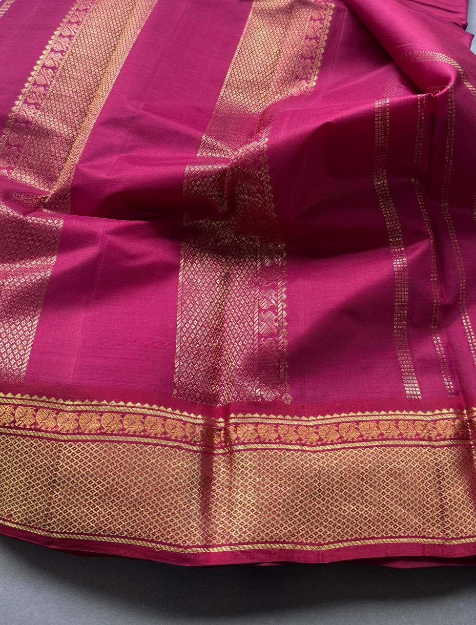 Magenta Pure Kanchi Silk Saree 108