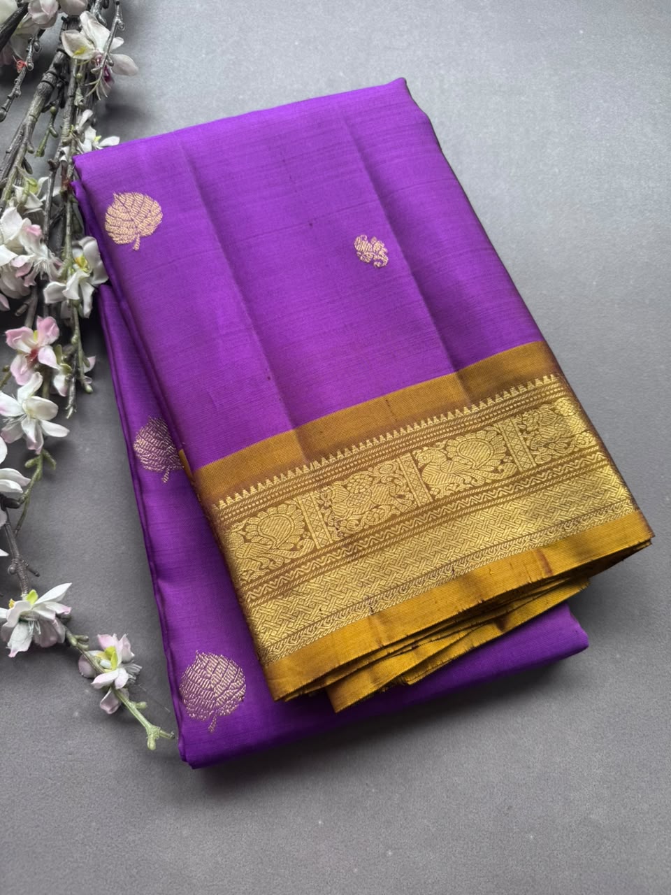 Magenta Pure Kanchi Silk Saree 108