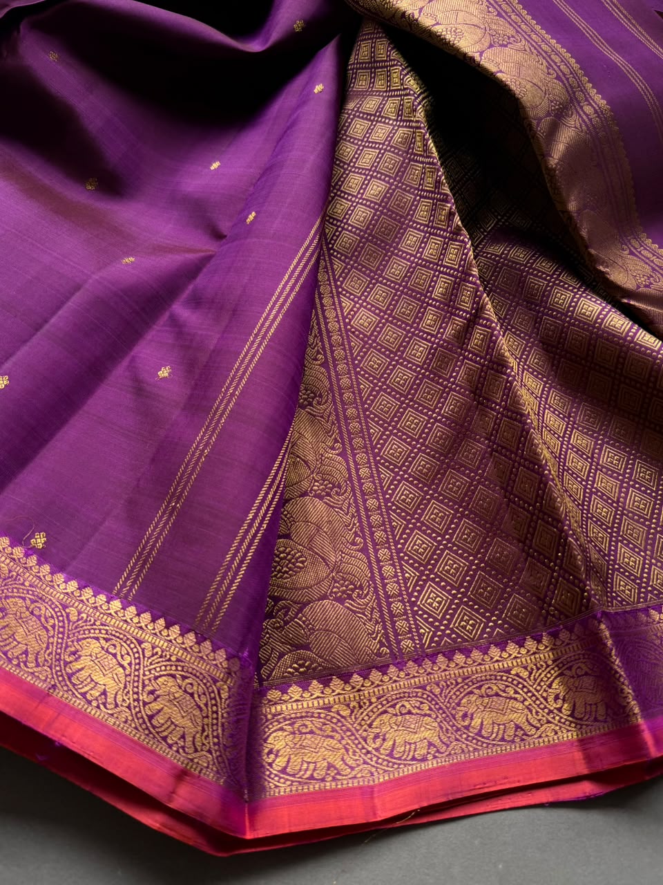 Magenta Pure Kanchi Silk Saree 108