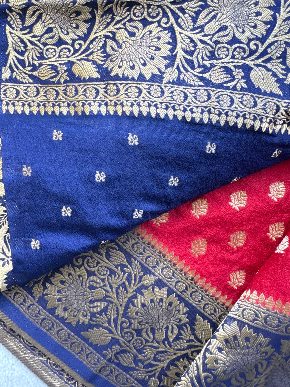 Red Georgette Saree 109
