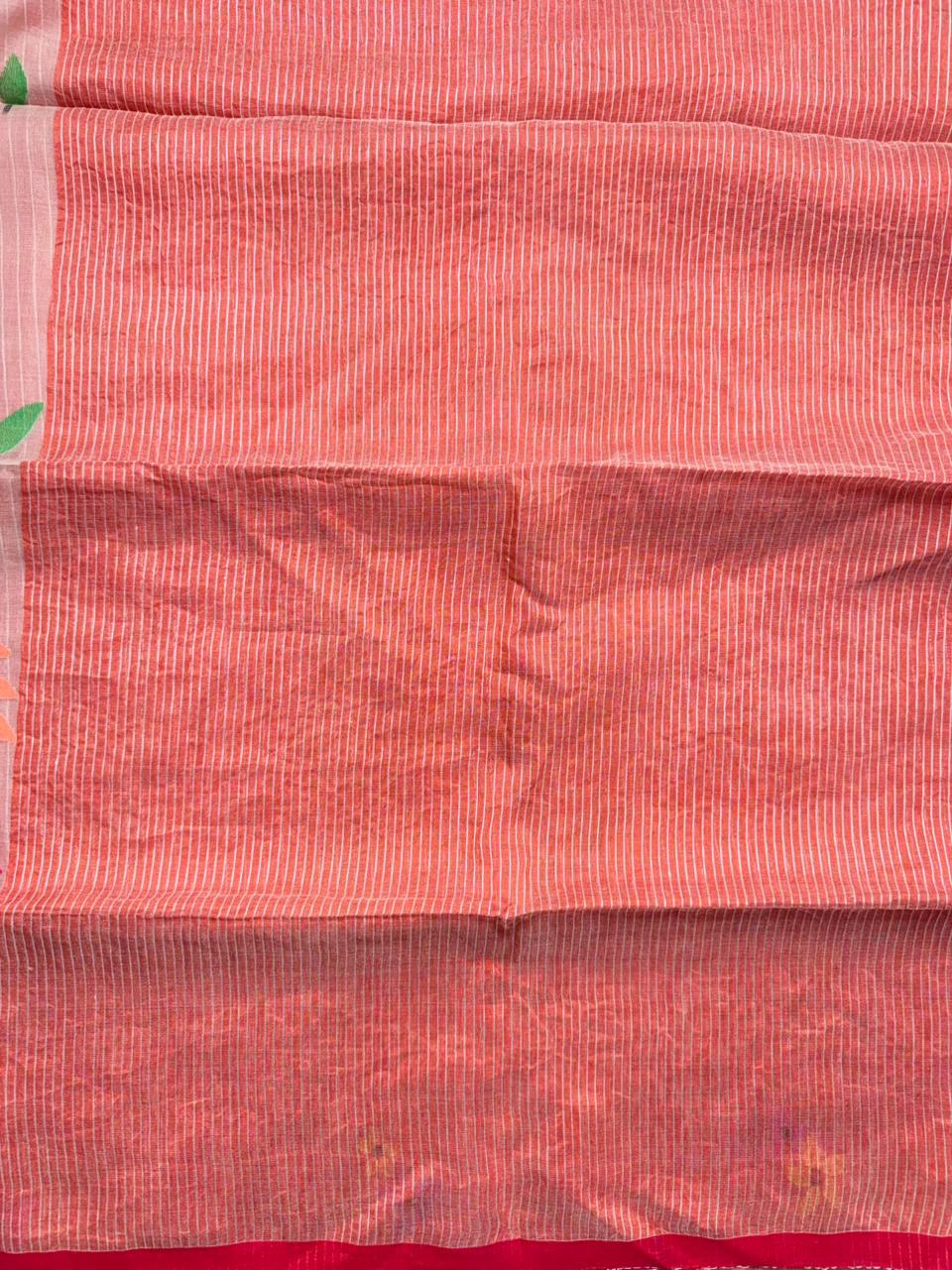 Pink Pure Jamdani Saree (Swara)