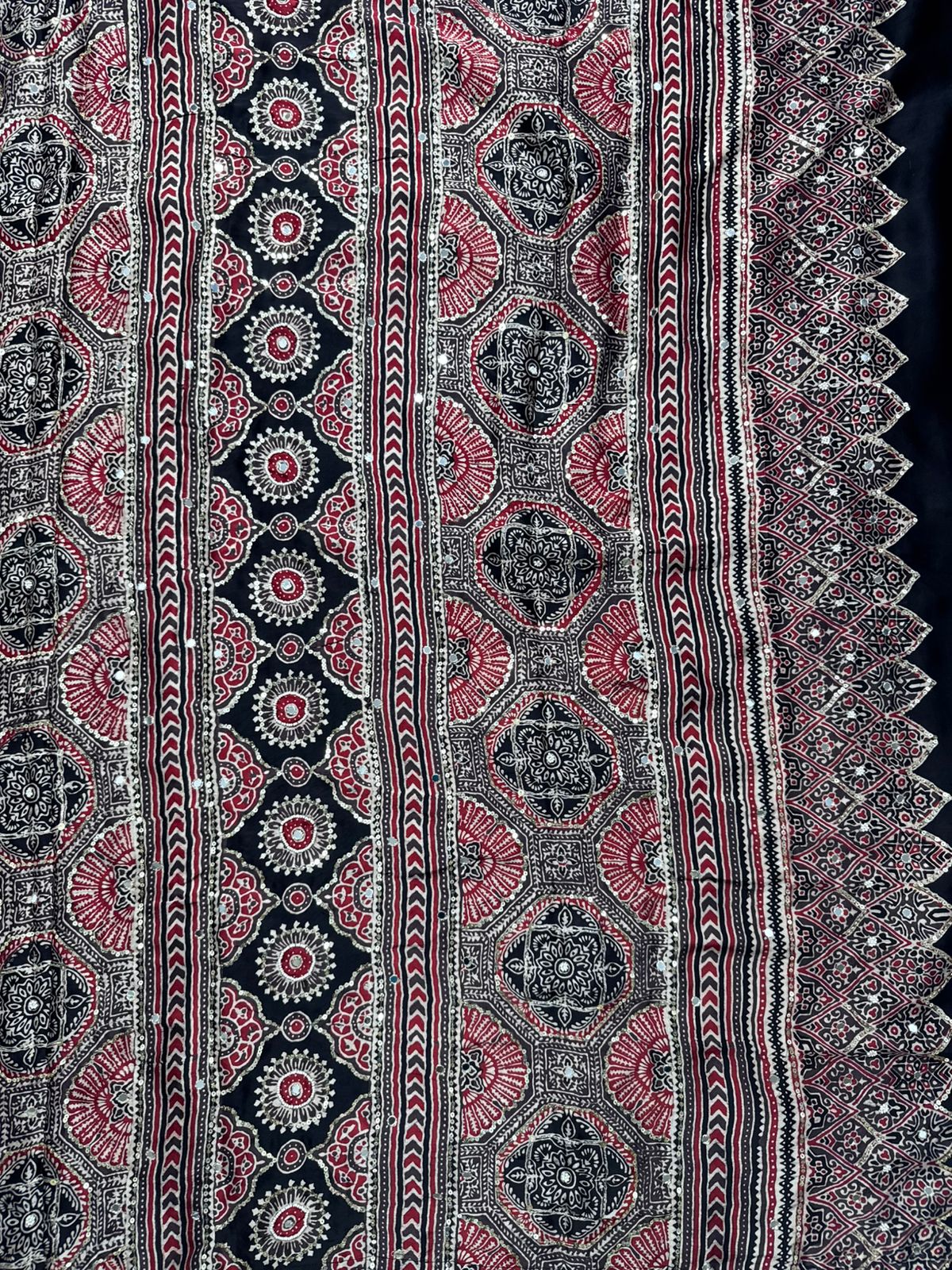 Black Pure Modal Silk Saree 109