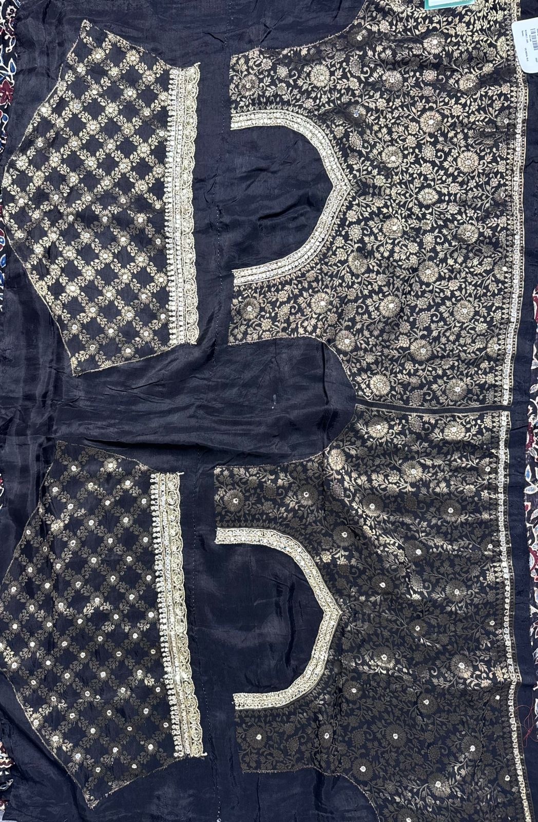 Black Pure Modal Silk Saree 109