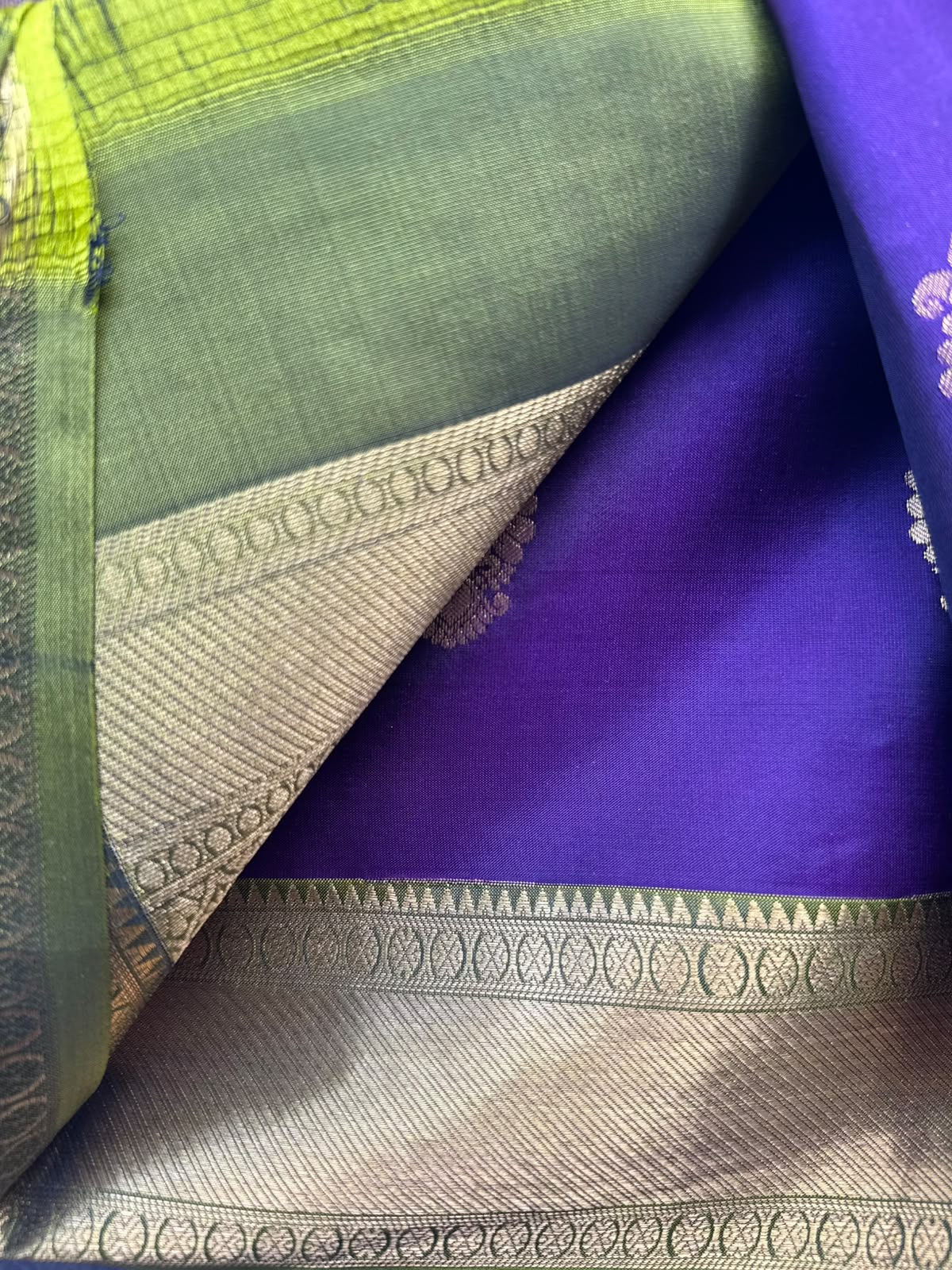 Purple Pure Kanchi Silk Saree 109