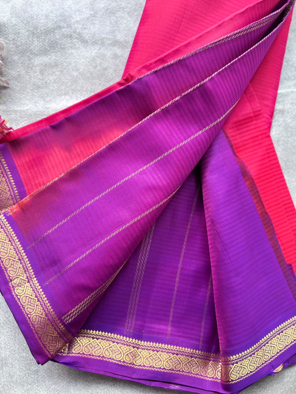 Pink Pure Kanchi Silk Saree 109