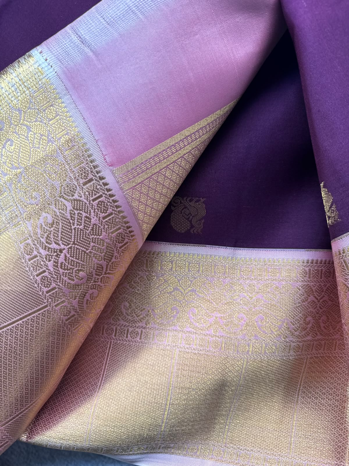 Wine Pure Kanchi Silk Saree 109