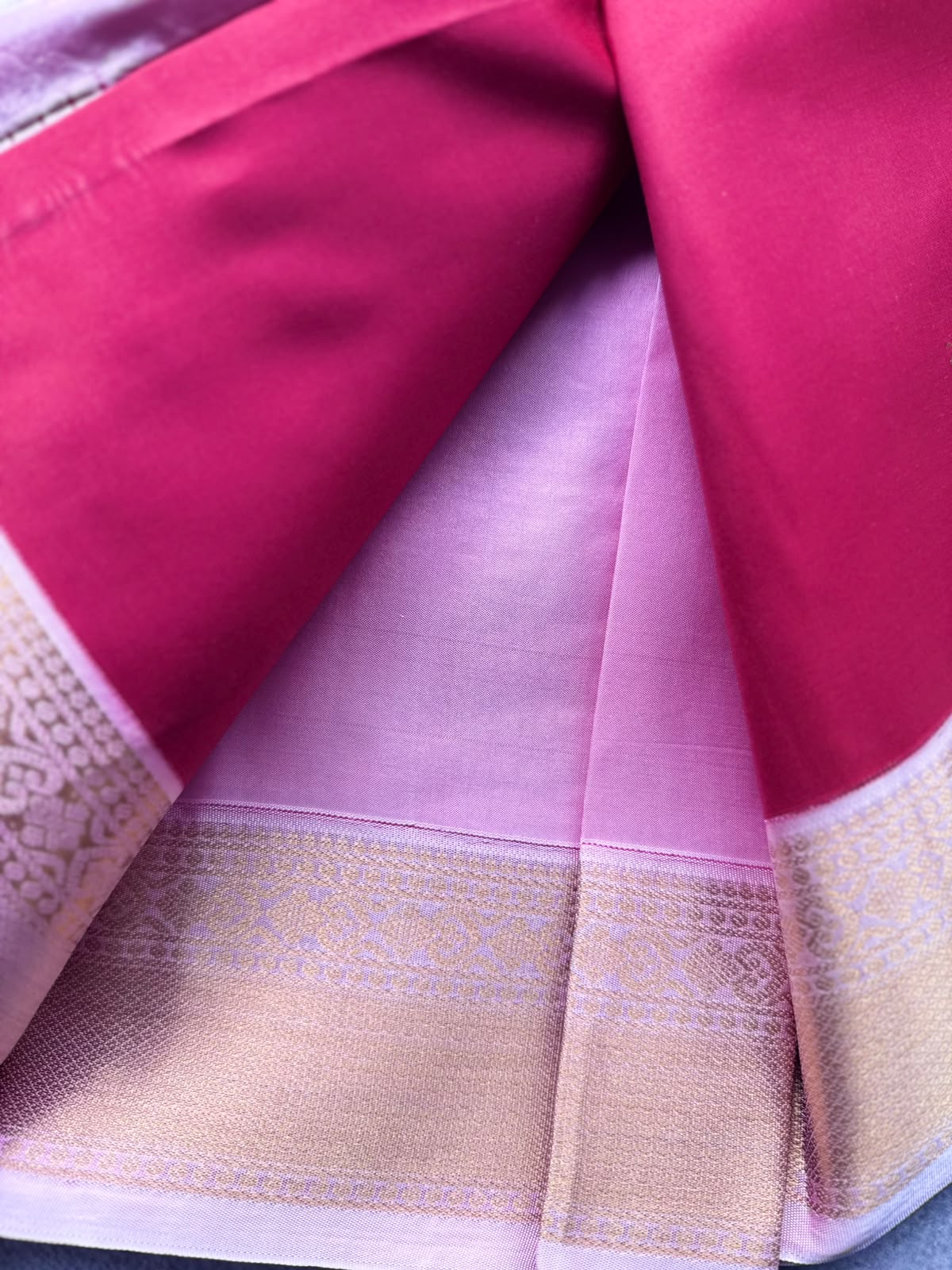 Red Pure Kanchi Silk Saree 109