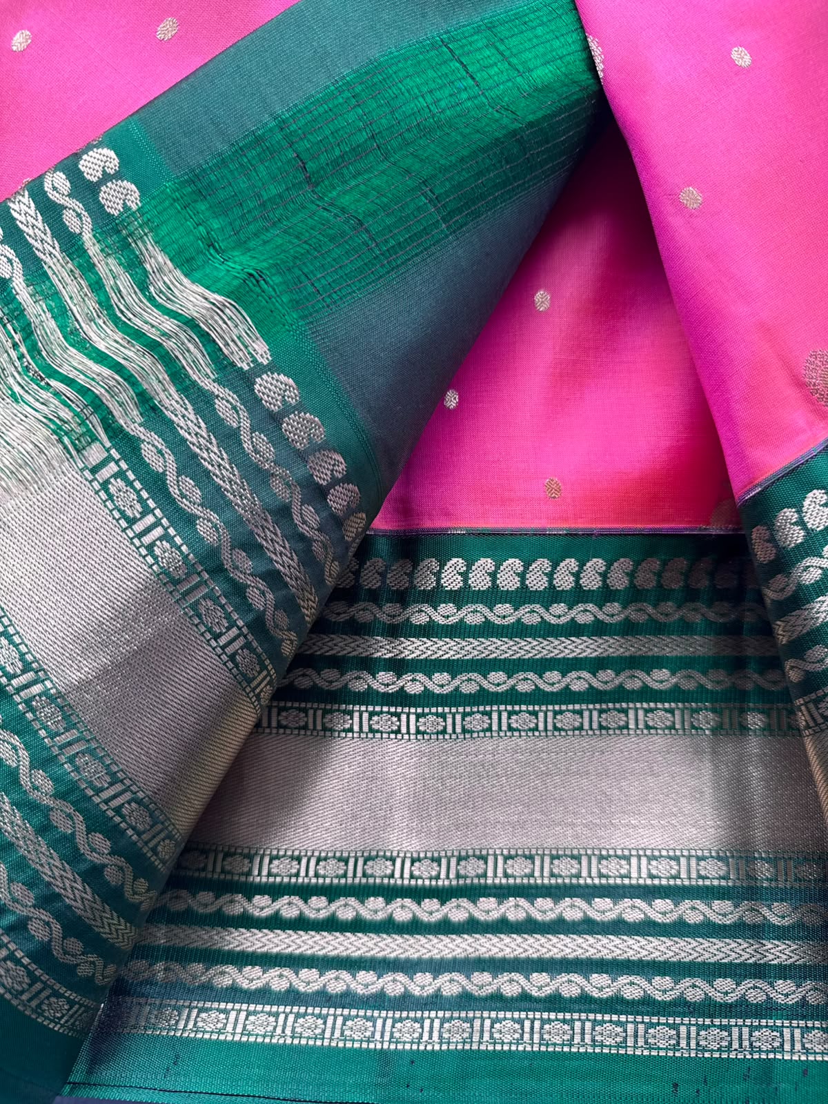 Pink Pure Kanchi Silk Saree 109