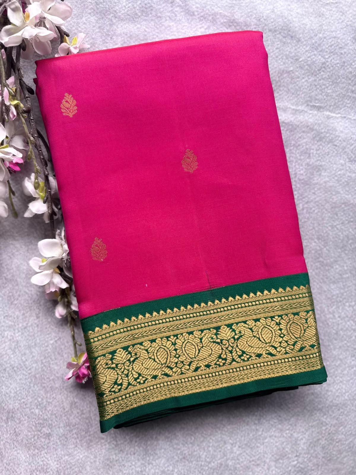 Magenta Pure Kanchi Silk Saree 109