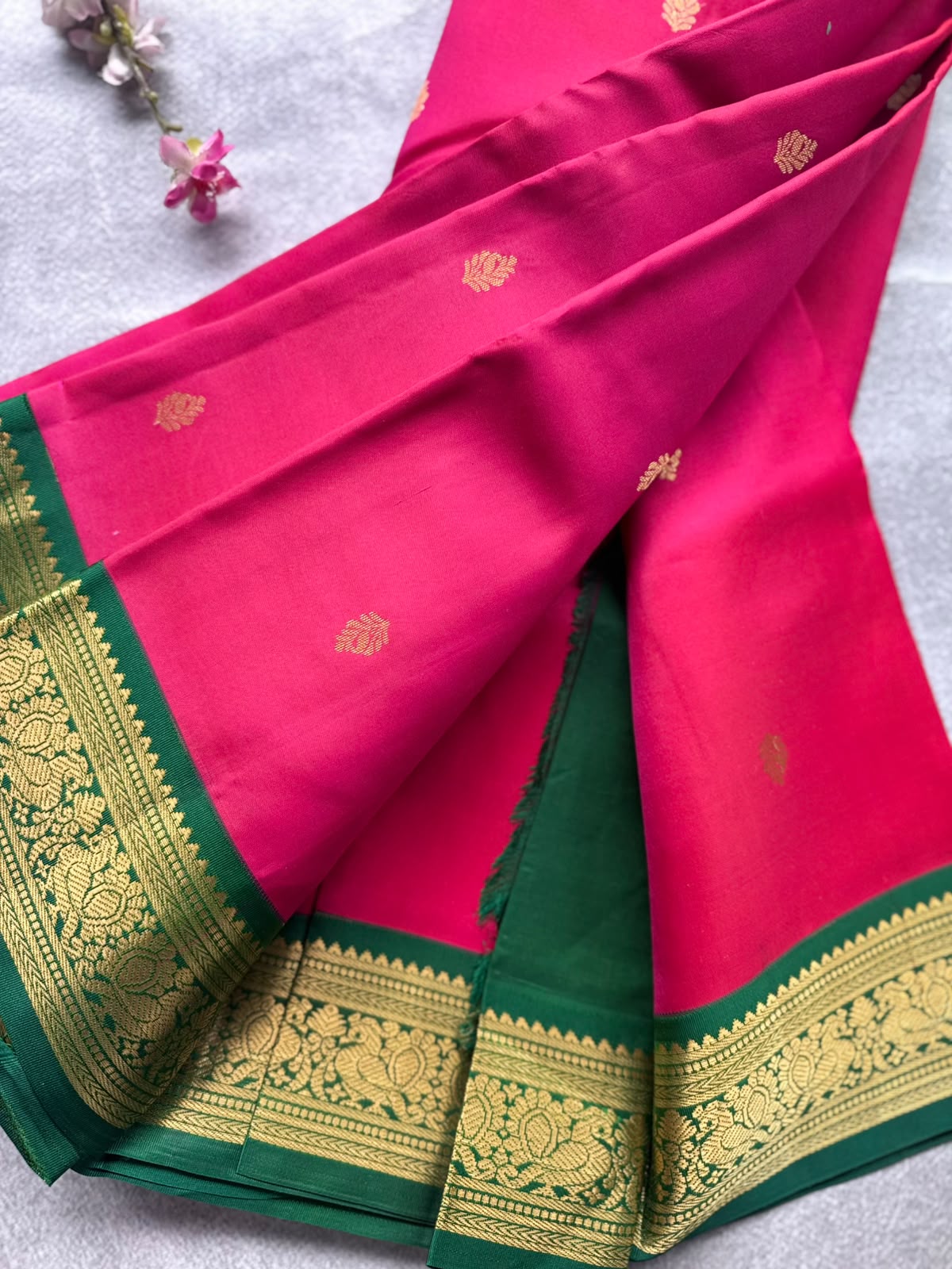 Magenta Pure Kanchi Silk Saree 109