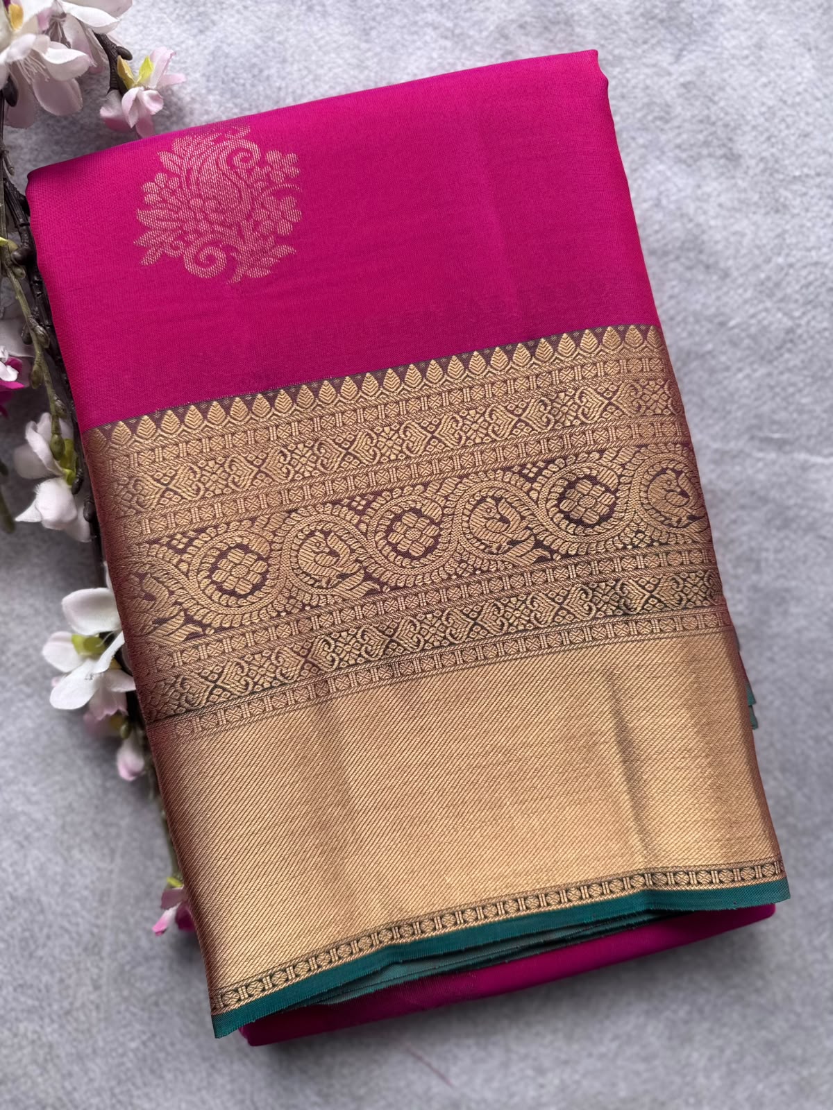 Magenta Pure Kanchi Silk Saree 109