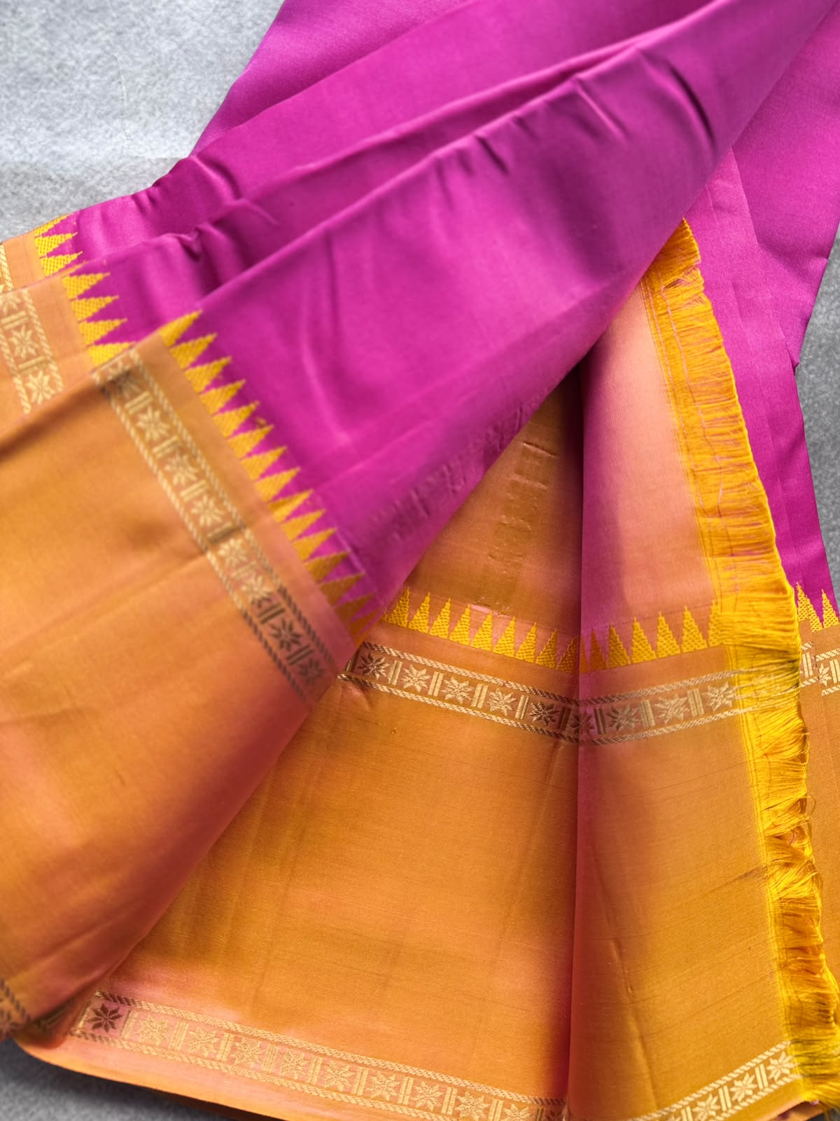 Pink Pure Kanchi Silk Saree 109