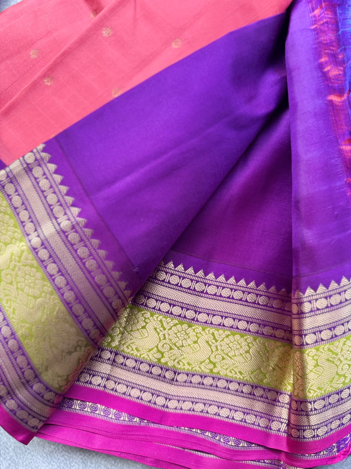 Pink Pure Kanchi Silk Saree 109