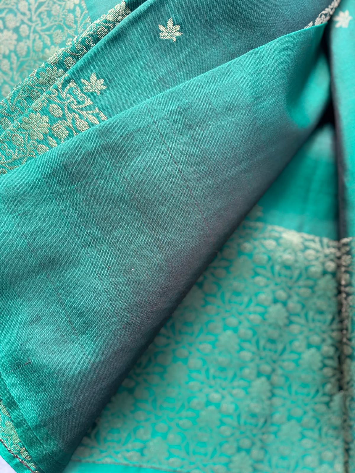 Green Pure Kanchi Silk Saree 109