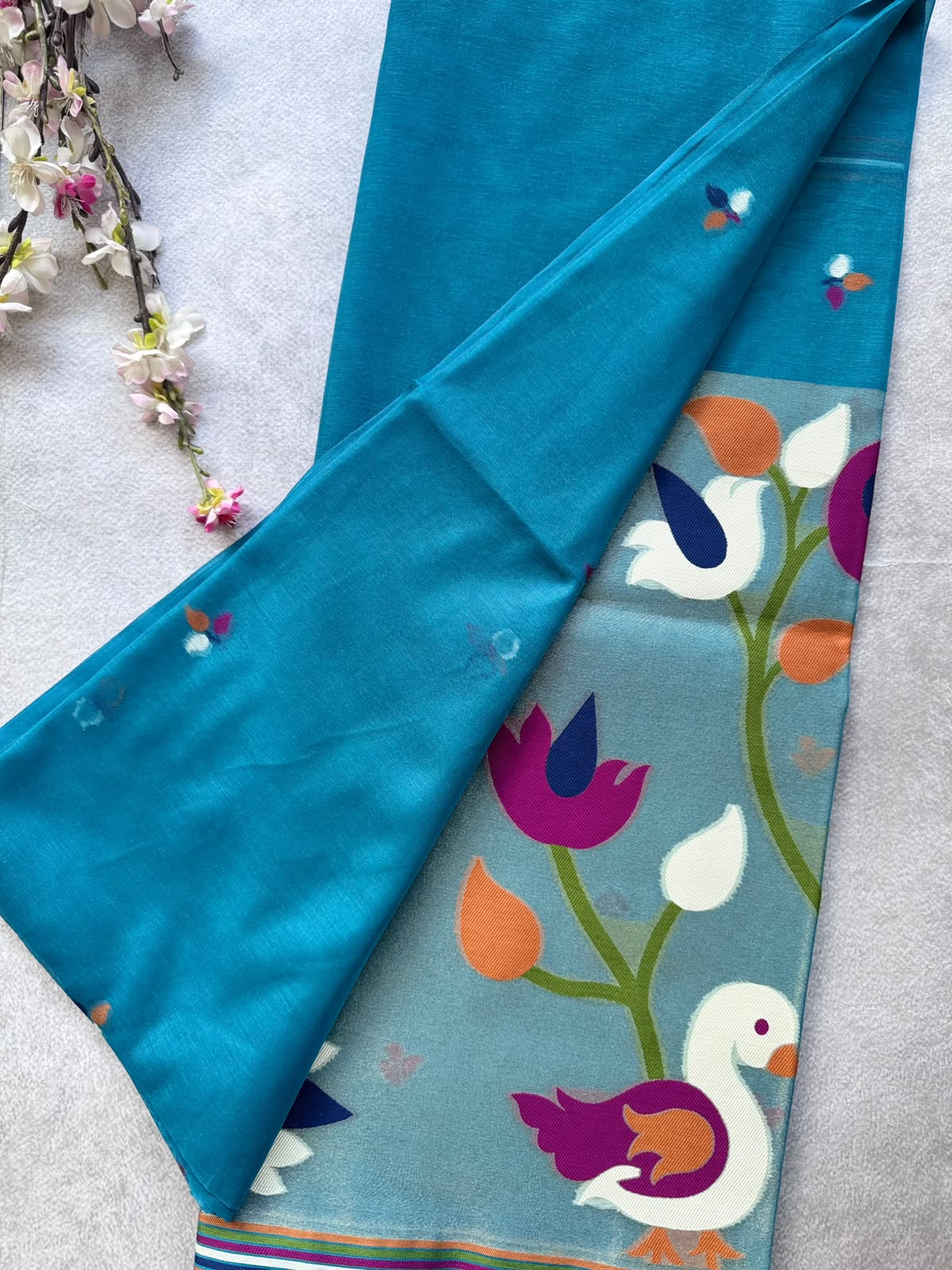 Blue Paithani Saree 109
