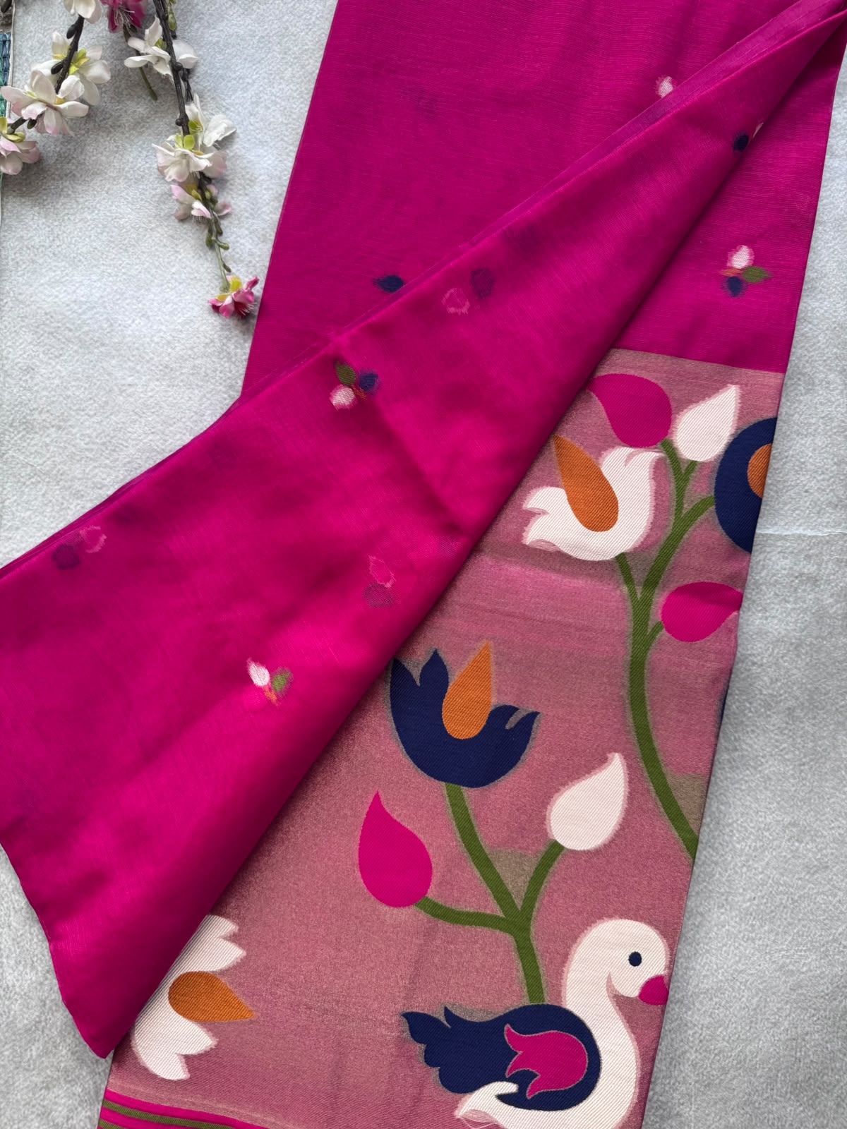 Magenta Paithani Saree 109