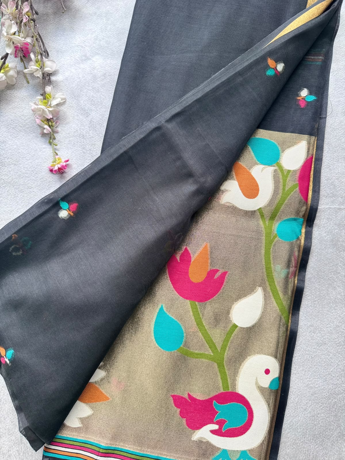 Black Paithani Saree 109