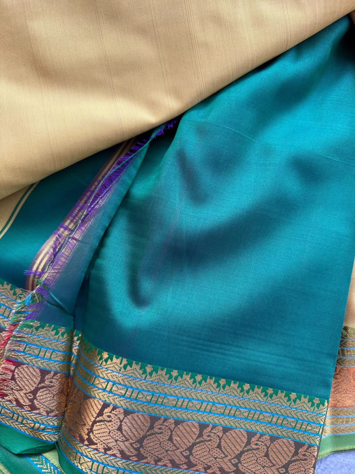 Mustard Yellow Semi Silk Saree 109