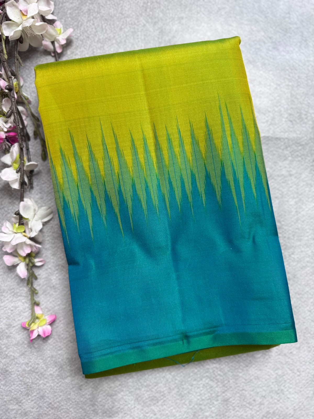 Green Pure Kanchi Silk Saree 109