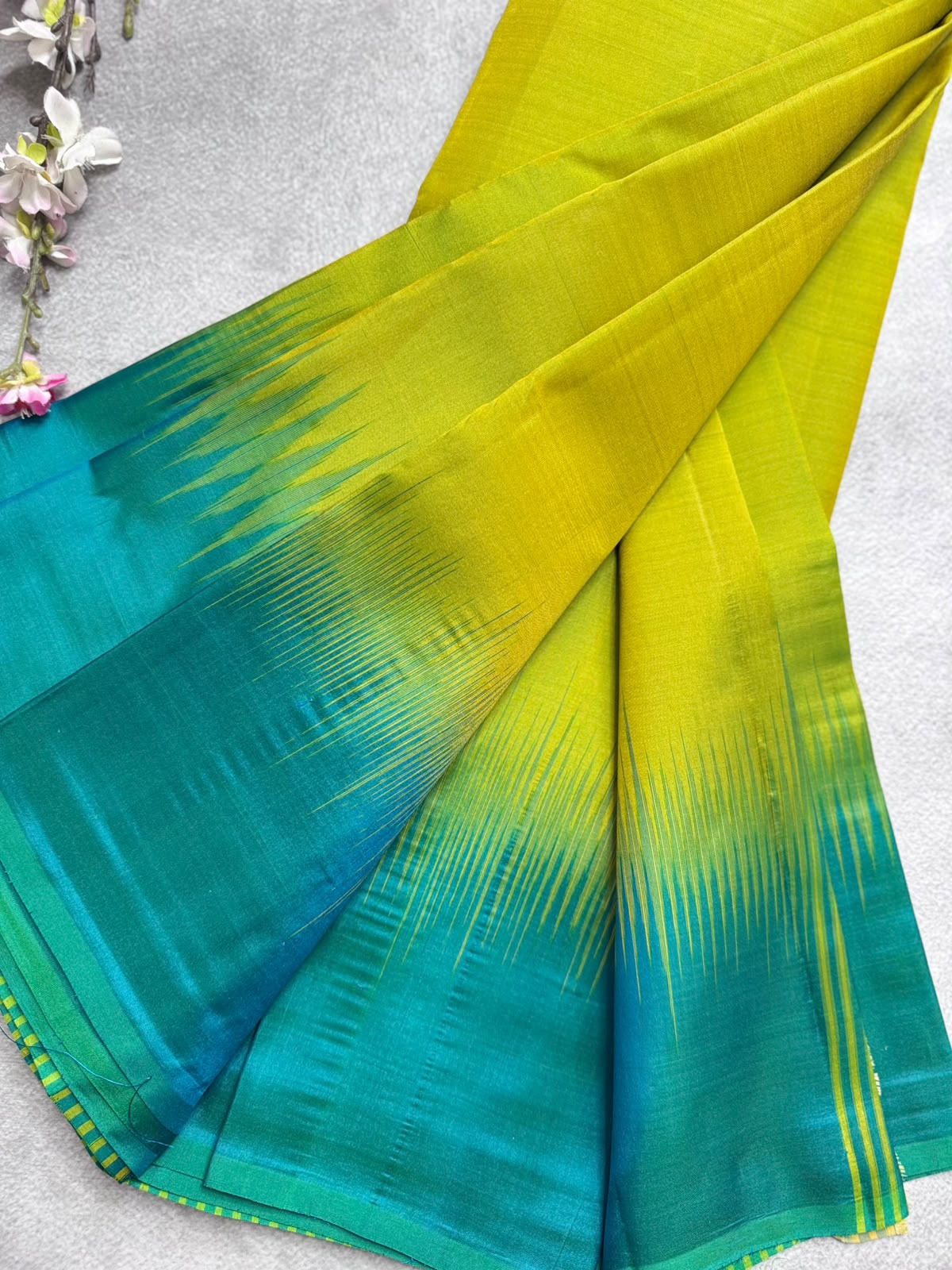 Green Pure Kanchi Silk Saree 109