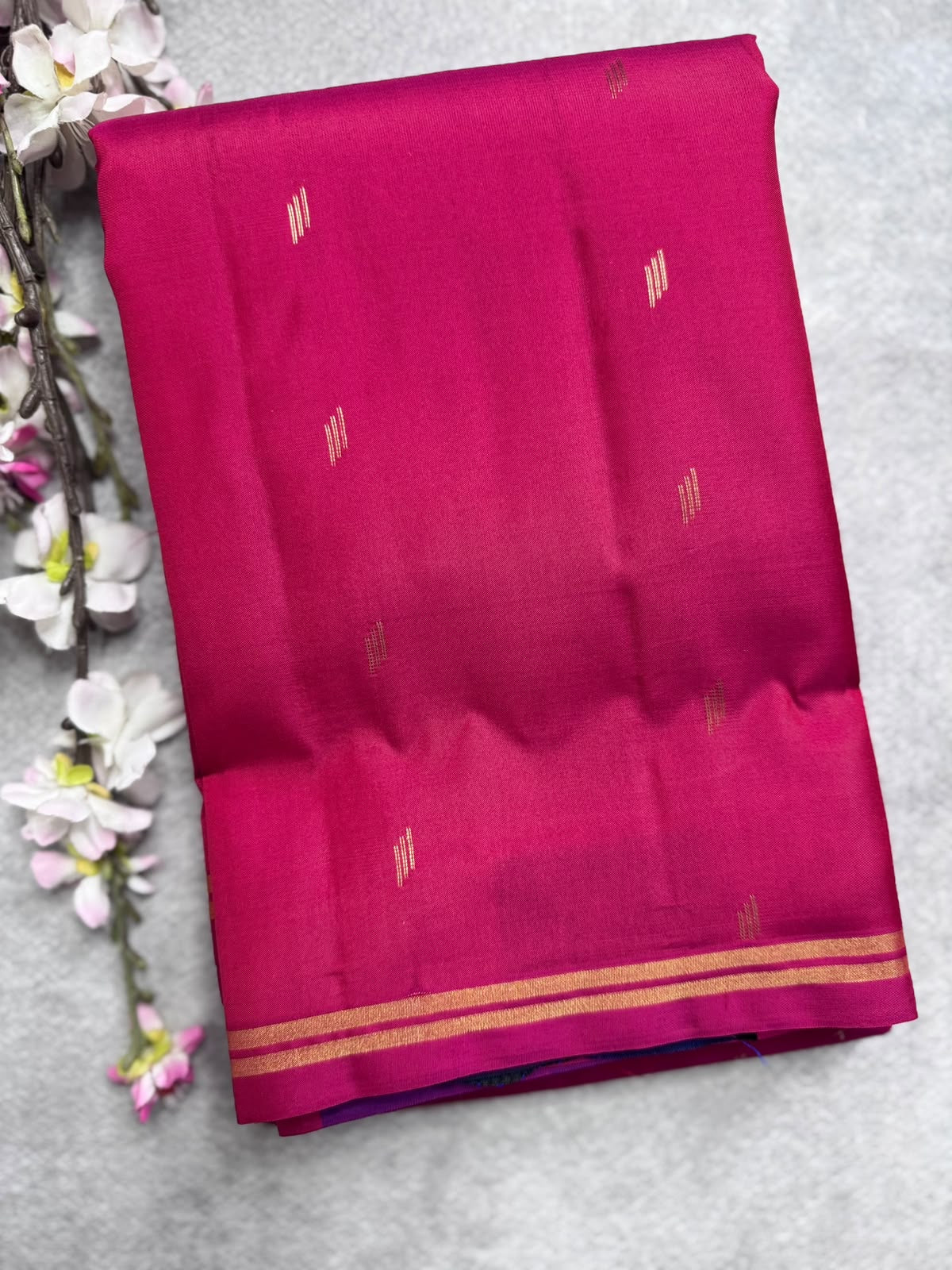 Pink Pure Kanchi Silk Saree 109