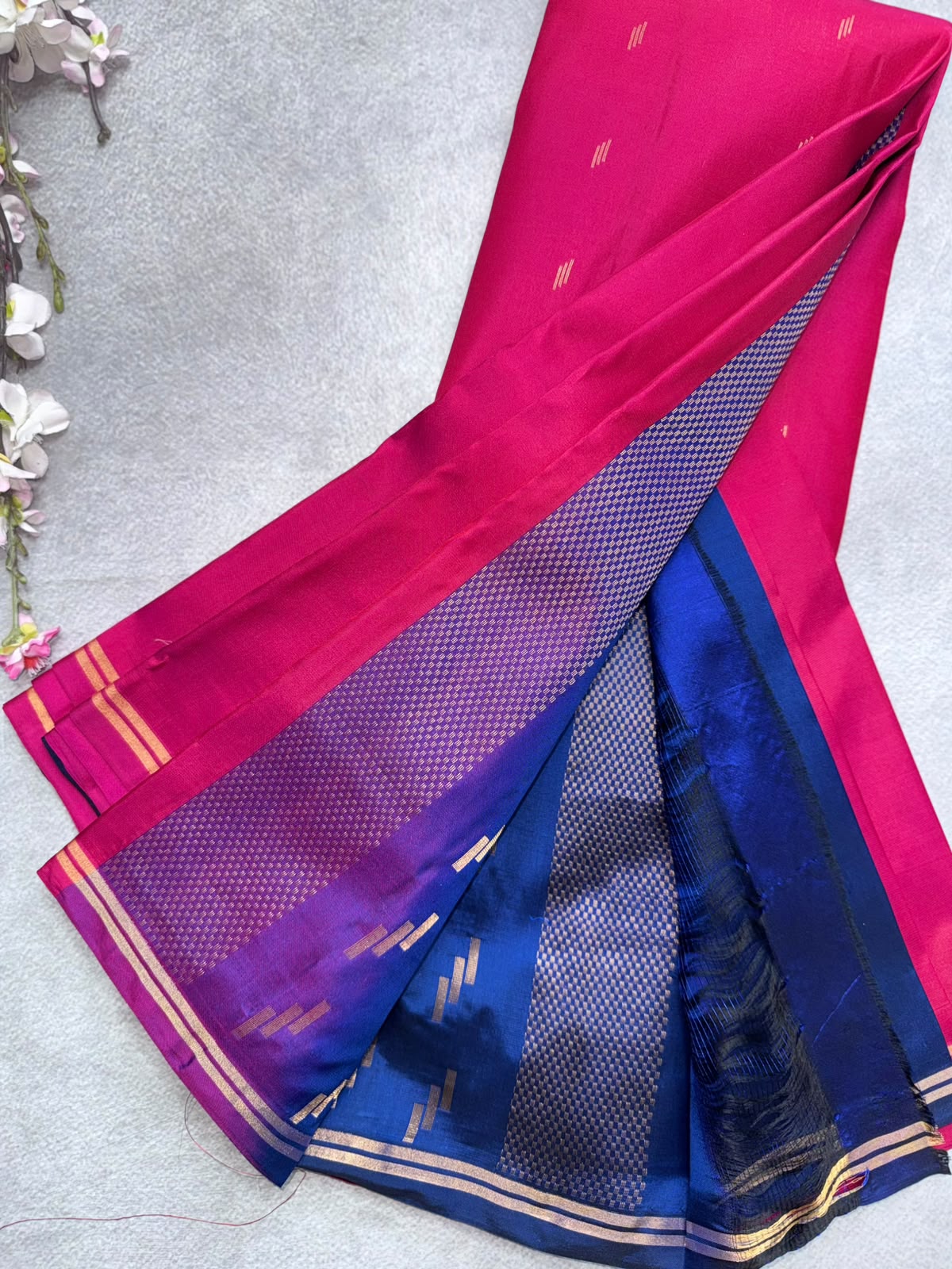 Pink Pure Kanchi Silk Saree 109